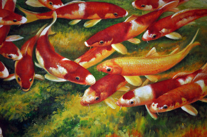 Oil Painting Koi Dream-2